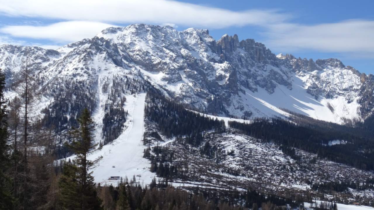 You are currently viewing Icy Hike Karerpass – Im Tal Frühling, am Berg Winter