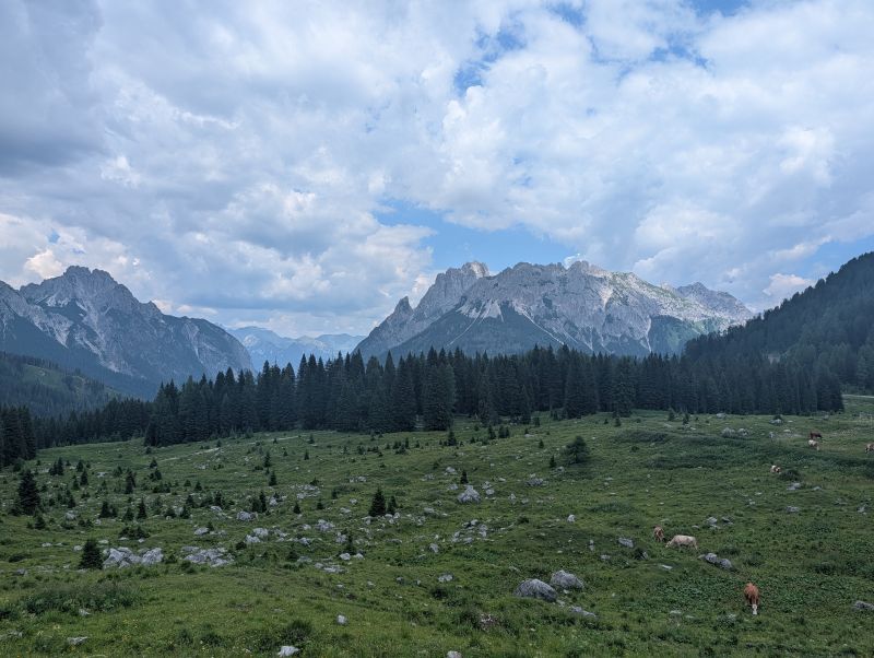 Read more about the article Alpencross Ost – West mit dem MTB: 5. Etappe von Arta Terme nach Auronzo di Cadore