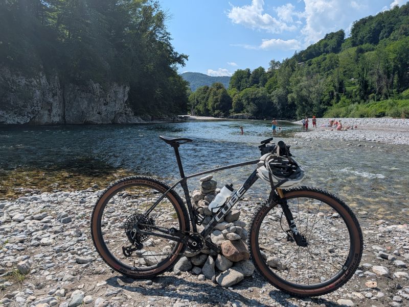 Read more about the article Alpencross Ost – West mit dem MTB: 2. Etappe von Skofja Loka nach  Tolmin